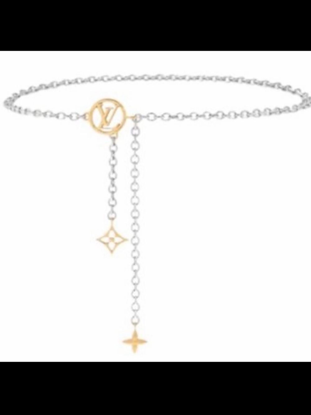LV pendant chain belt 40”